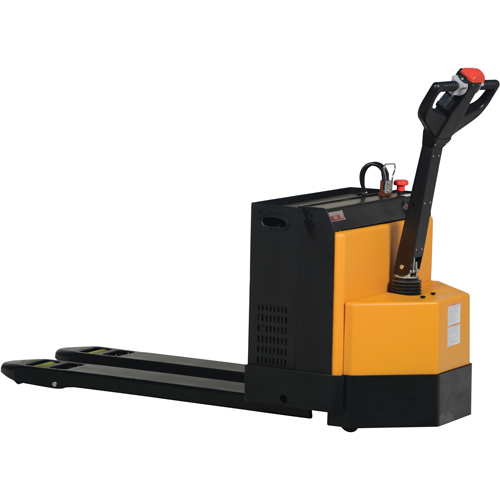 Fully Powered Electric Pallet Truck, 4500 lbs. Cap., 48" L x 30.25" W Duraquip Inc