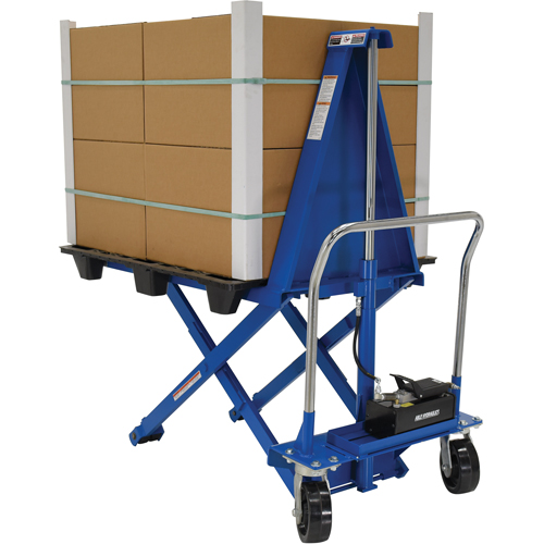 Electric Skid Lift, Steel, 2500 lbs. Capacity Duraquip Inc