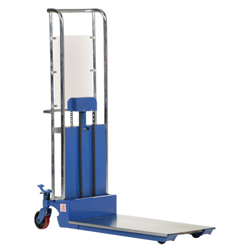 Gerbeur Hefti-Lift, M&eacute;canisme Pompe au pied, Capacit&eacute; de 300 lb, Levage max de 59" Duraquip Inc