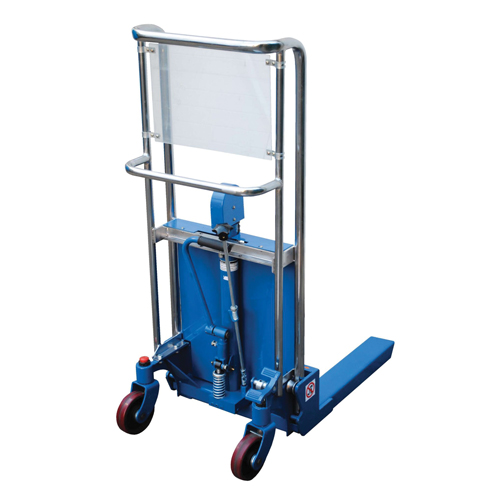Gerbeur Hefti-Lift, M&eacute;canisme Pompe au pied, Capacit&eacute; de 880 lb, Levage max de 35" Duraquip Inc
