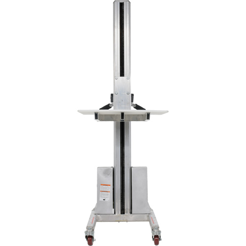 Gerbeur &agrave; levage rapide, M&eacute;canisme &eacute;lectrique, Capacit&eacute; de 175 lb, Levage max de 57" Duraquip Inc