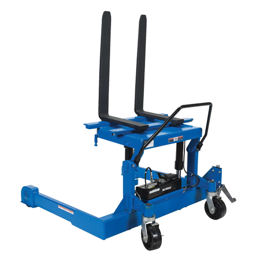 Straddled Ergonomic Tilter, 90° Tilt, 4000 lbs. Capacity, 72-13/16" L x 57-1/4" W x 29-1/4" H Duraquip Inc