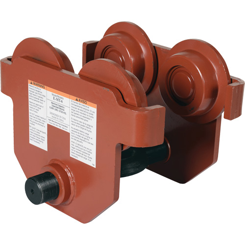 Low Profile Manual Trolley, 6000 lbs. (3 tons) Duraquip Inc