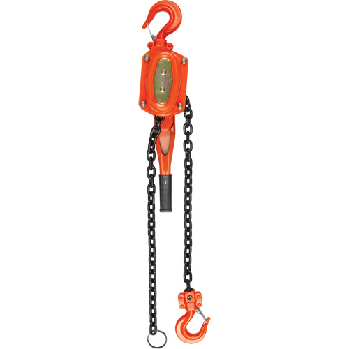Lever Hoist, 10' Lift, 1500 lbs. (0.75 tons) Capacity, Alloy Steel Chain Duraquip Inc