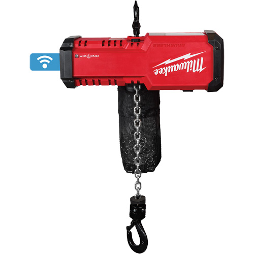 M18 Compact 1-Ton Chain Hoist with ONE-KEY, 2204 lbs. (1 tons) Capacity Duraquip Inc
