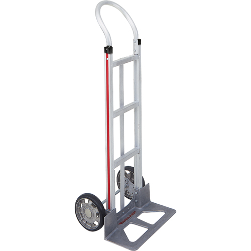 Diable d&eacute;mont&eacute;s , Prise Continu, Aluminium, Hauteur de 48", Capacit&eacute; 500 lb Duraquip Inc