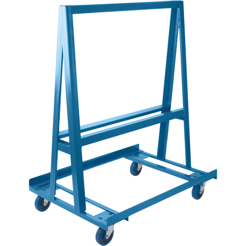 A-Frame Sheet/Panel Truck, 42" x 30" x 55", 1200 lbs. Capacity Duraquip Inc