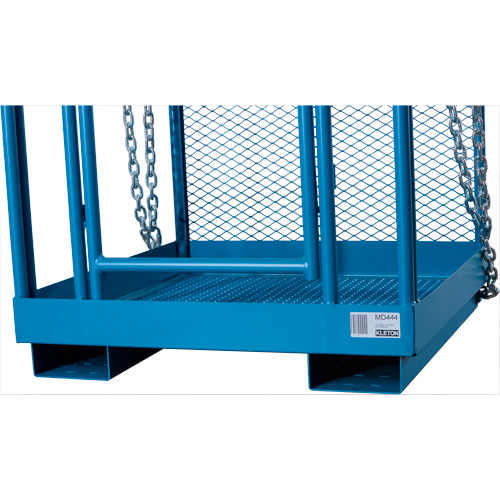 High Work Maintenance Platform, 48" W x 48" D x 72" H, 1000 lbs. Capacity, Steel Duraquip Inc