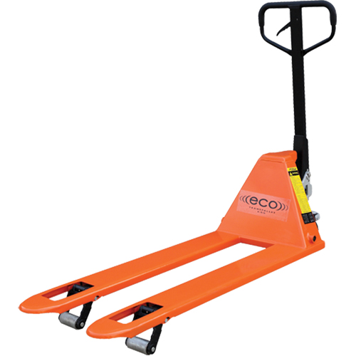 ECO "MINI" Low Profile Pallet Truck, 48" L x 27" W, 3300 lbs. Cap. Duraquip Inc