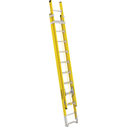 Industrial Heavy-Duty Extension Ladders (6200 Series), 375 lbs. Cap., 17' H, Grade 1AA Duraquip Inc