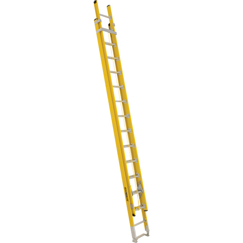 Industrial Heavy-Duty Extension Ladders (6200 Series), 375 lbs. Cap., 25' H, Grade 1AA Duraquip Inc