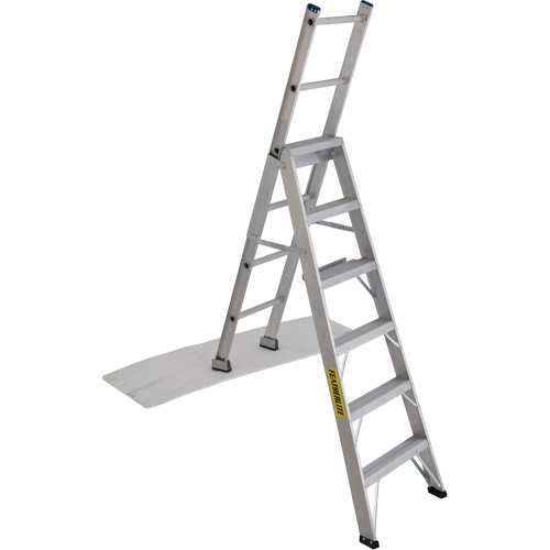 2700 Series Industrial Duty Multi-Way Ladders, 6', Aluminum, 250 lbs. Cap., ANSI 1, CSA 1 Duraquip Inc