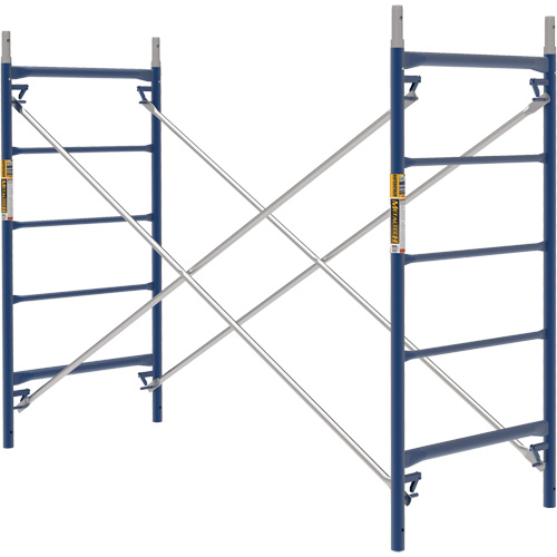 Scaffolding, Steel Frame, 30" D x 60" H Duraquip Inc