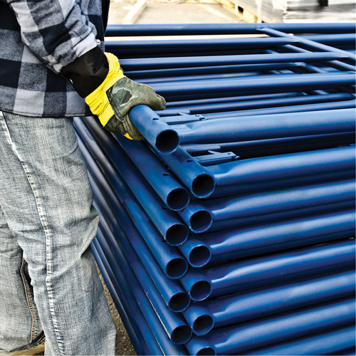 Scaffolding, Steel Frame, 84" D x 60" H Duraquip Inc
