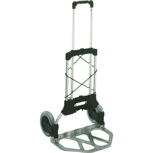 Mini Folding Hand Truck, Aluminum, 110 lbs. Capacity Duraquip Inc