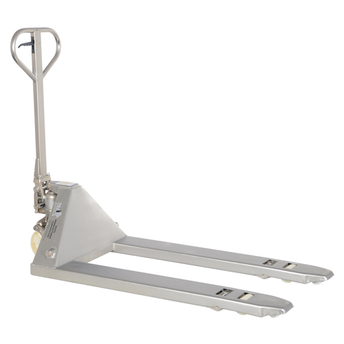 Pallet Truck, Stainless Steel, 48" L x 27" W, 5500 lbs. Capacity Duraquip Inc