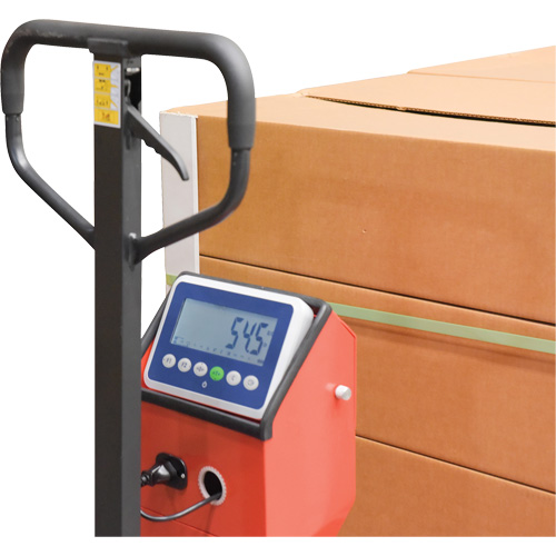 Pallet Truck, 48" L x 27.5" W, 5000 lbs. Cap. Duraquip Inc