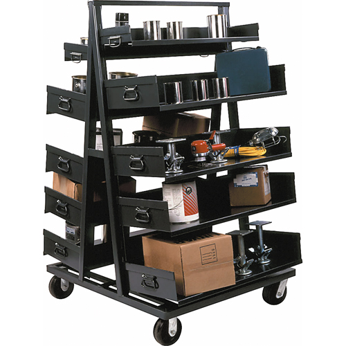 Adjust-A-Tray Trucks, 30" x 38" x 64", 2500 lbs. Capacity Duraquip Inc