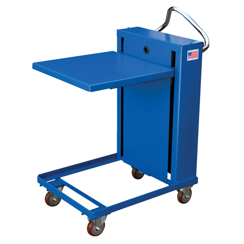 Self Elevating Tables, 20" L x 20" W, Steel, 460 lbs. Capacity Duraquip Inc