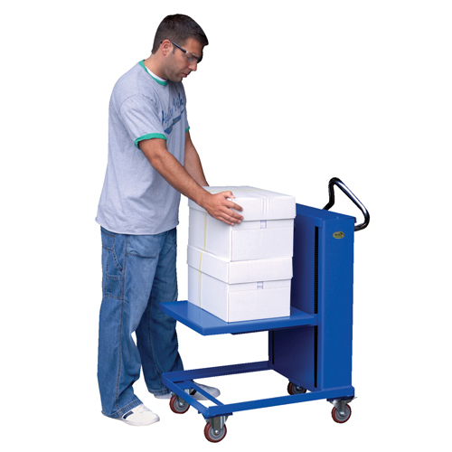 Self Elevating Tables, 20" L x 20" W, Steel, 230 lbs. Capacity Duraquip Inc