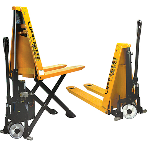 Skid Lifts, 48" L x 20-1/2" W, Steel, 3000 lbs. Capacity Duraquip Inc