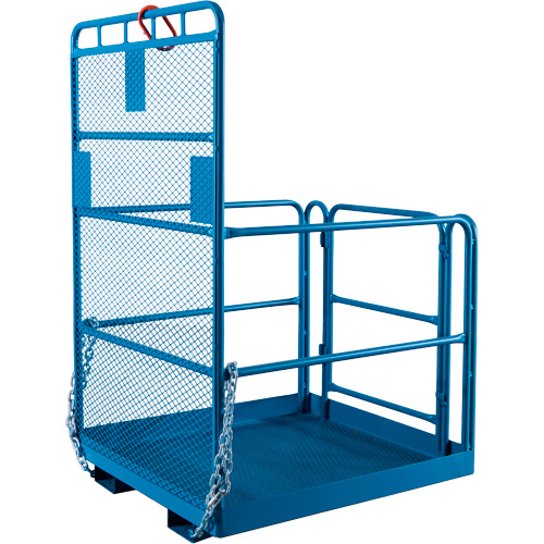 High Work Maintenance Platform, 48" W x 48" D x 72" H, 1000 lbs. Capacity, Steel Duraquip Inc