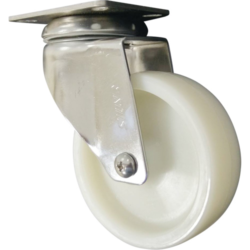 Caster, Swivel, 4" (101.6 mm), Nylon, 200 lbs. (91 kg.) Duraquip Inc