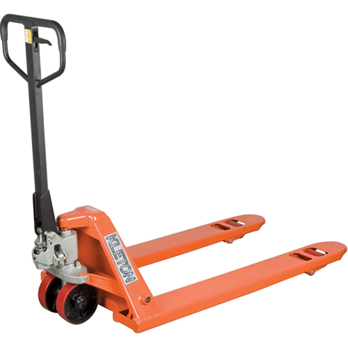 Heavy-Duty Manual Pallet Truck, Steel, 48" L x 27" W, 5500 lbs. Capacity Duraquip Inc