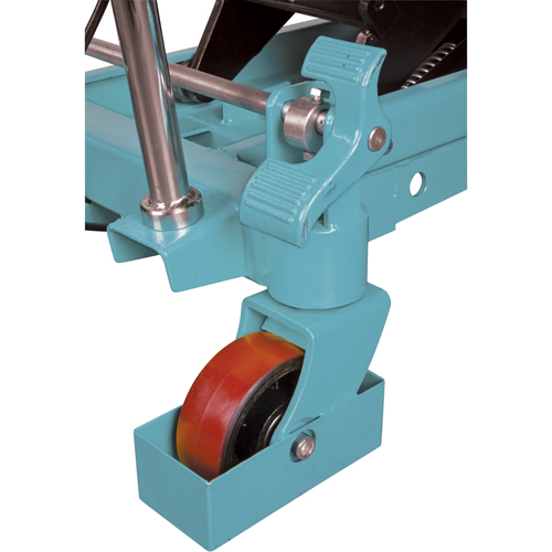 Table &eacute;l&eacute;vatrice robuste &agrave; ciseaux hydraulique, 40" lo x 20-1/8" la, Acier, Capacit&eacute; 2200 lb Duraquip Inc