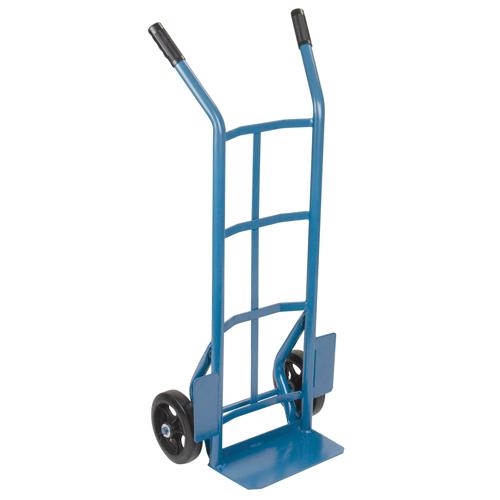 Heavy-Duty Hand Truck, Dual Handle, Steel, 46" Height, 1000 lbs. Capacity Duraquip Inc