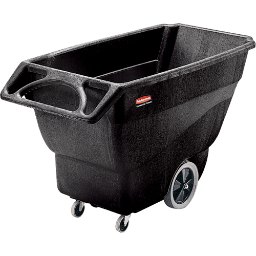 Chariot basculeur en acier, Mousse structur&eacute;e, 1/2 vg³, Capacit&eacute; de charge de 850 lb Duraquip Inc