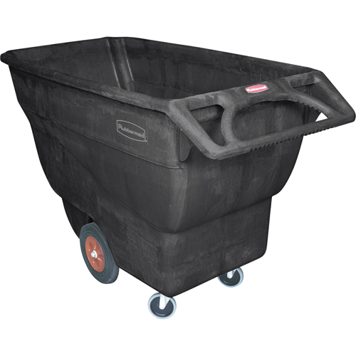 Chariot basculeur en acier, Mousse structur&eacute;e, 3/4 vg³, Capacit&eacute; de charge de 1000 lb Duraquip Inc
