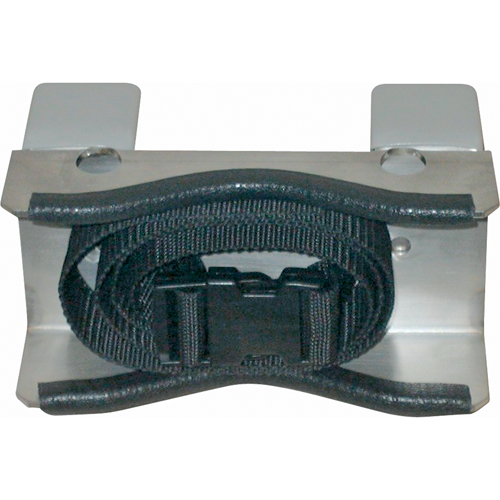 Support d'&eacute;tabli en acier inoxydable pour une bouteille Duraquip Inc