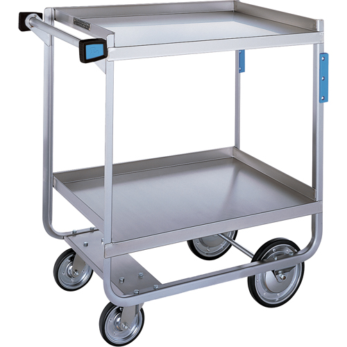 Heavy-Duty U Frame Carts, 2 Tiers, 19-3/8" W x 34-1/2" H x 32-5/8" D, 700 lbs. Capacity Duraquip Inc