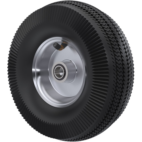 Pneumatic Wheel, 10" (254 mm), 350 lbs. (159 kg.) Capacity Duraquip Inc