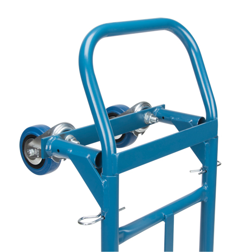Convertible Deluxe Hand Truck, Steel, 800 lbs. Capacity Duraquip Inc