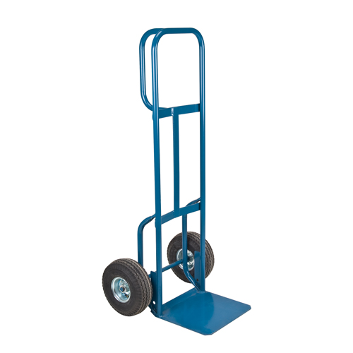 Diable surbaiss&eacute; de luxe, Prise En P, Acier, Hauteur de 50", Capacit&eacute; 700 lb Duraquip Inc