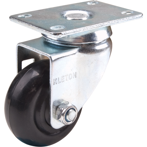 Caster, Swivel, 3" (76 mm), Polyolefin, 250 lbs. (113 kg.) Duraquip Inc