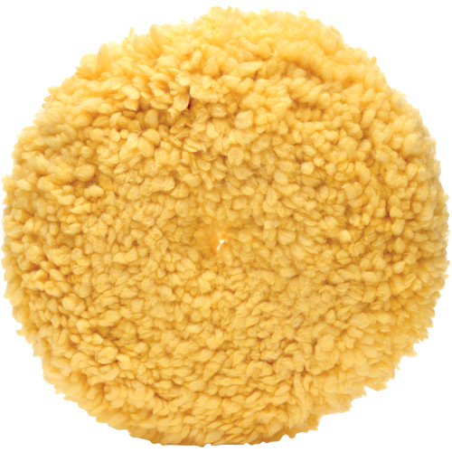 Tampon &agrave; polir Hookit, 9" dia., M&eacute;lange de laine Duraquip Inc