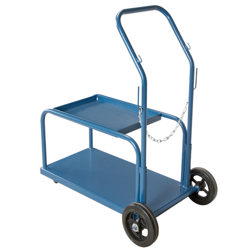 Chariots de soudage Mini-MIG, Roues Caoutchouc, Base de , 1000 lb Duraquip Inc