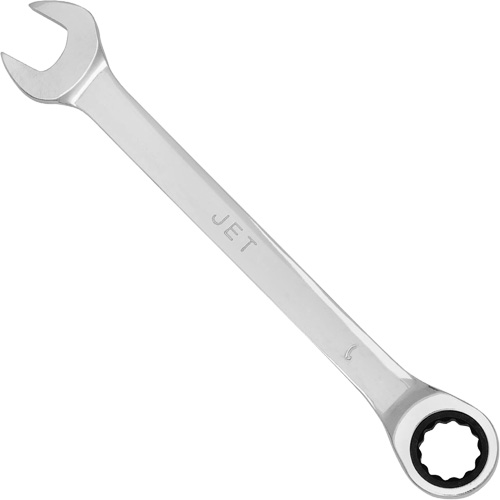 Cl&eacute; mixte &agrave; cliquet &agrave; motif long non r&eacute;versible, 9 mm, Fini Chrome Duraquip Inc