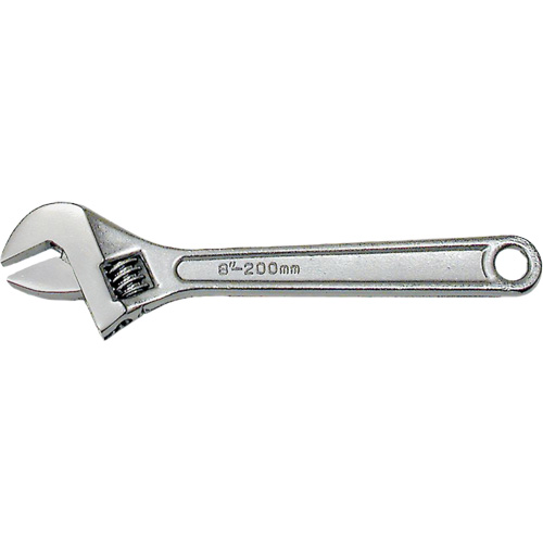 IAW-12 Adjustable Wrench, 12" L, Plain Duraquip Inc