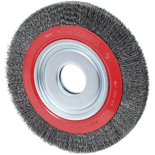 Disque &agrave; fils cr&ecirc;p&eacute;s, 10" dia., Fils 0,014", Arbre 2" Duraquip Inc