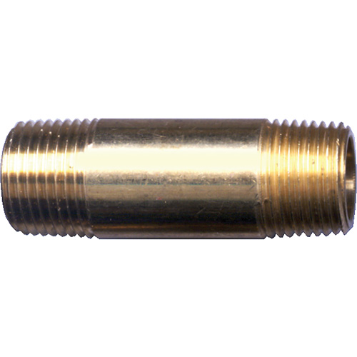 Long Nipple, Brass, 1/8", NPT Duraquip Inc