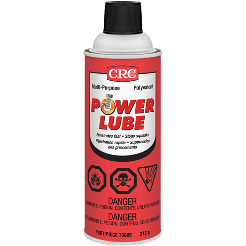 Power Lube Multi-Purpose Lubricant, Aerosol Can Duraquip Inc