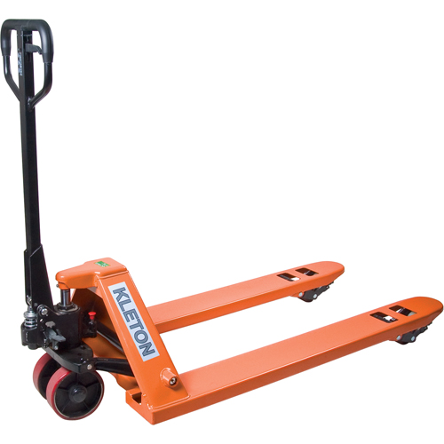 Multi-Directional Hydraulic Pallet Trucks, 48" L x 6-1/4" W, 5500 lbs. Capacity Duraquip Inc