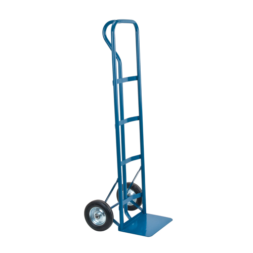 All-Welded Hand Truck, P-Handle Handle, Steel, 51" Height, 600 lbs. Capacity Duraquip Inc
