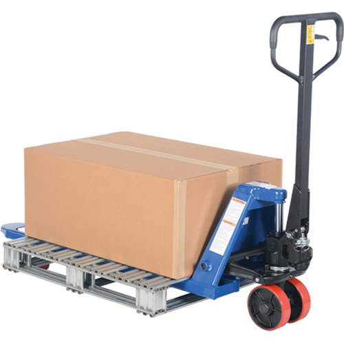 Quick Lift Pallet Truck, Steel, 48" L x 20" W, 5500 lbs. Capacity Duraquip Inc