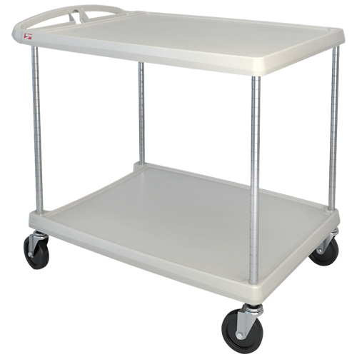 Chariot utilitaire myCart, 2 tiers, 26" x 36-7/8" x 36", Capacit&eacute; 400 lb Duraquip Inc
