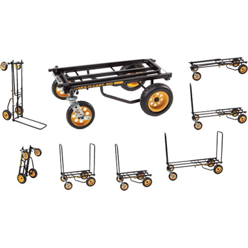 RockNRoller&reg; Multi-Cart&reg; 8-in-1 Equipment Transporter - All Terrain, Steel, 500 lbs. Capacity Duraquip Inc